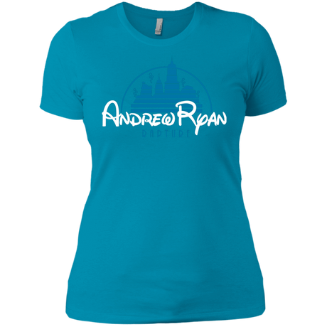 T-Shirts Turquoise / X-Small ANDREWRYAN Women's Premium T-Shirt
