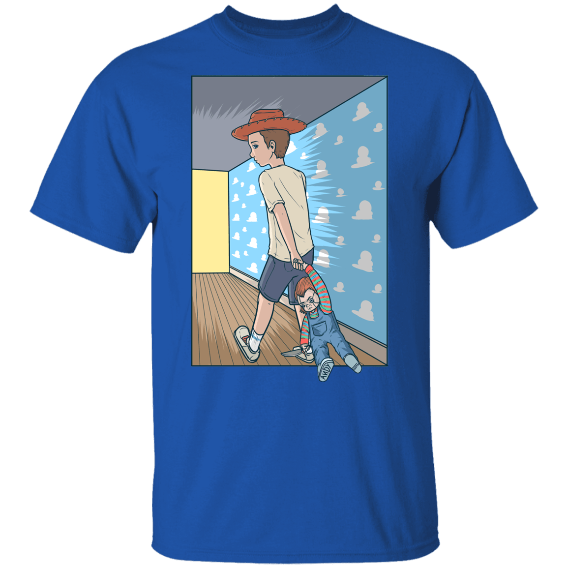 T-Shirts Royal / YXS Andy's New Toy Youth T-Shirt