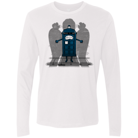 T-Shirts White / Small Angels Are Here Men's Premium Long Sleeve