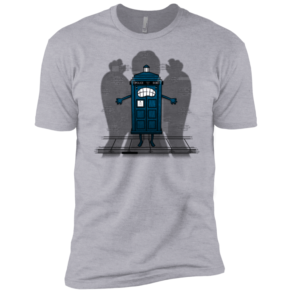 T-Shirts Heather Grey / X-Small Angels Are Here Men's Premium T-Shirt