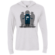 T-Shirts Heather White / X-Small Angels Are Here Triblend Long Sleeve Hoodie Tee