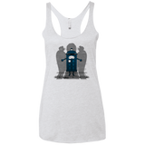 T-Shirts Heather White / X-Small Angels Are Here Women's Triblend Racerback Tank
