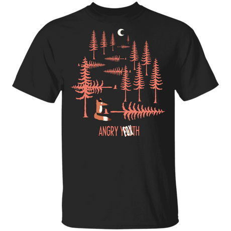 T-Shirts Black / S Angry Fox T-Shirt