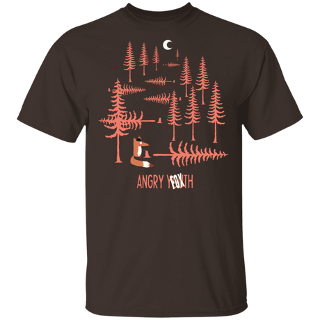 T-Shirts Dark Chocolate / S Angry Fox T-Shirt
