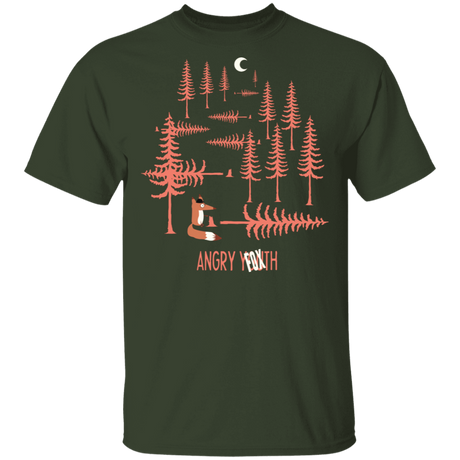 T-Shirts Forest / S Angry Fox T-Shirt