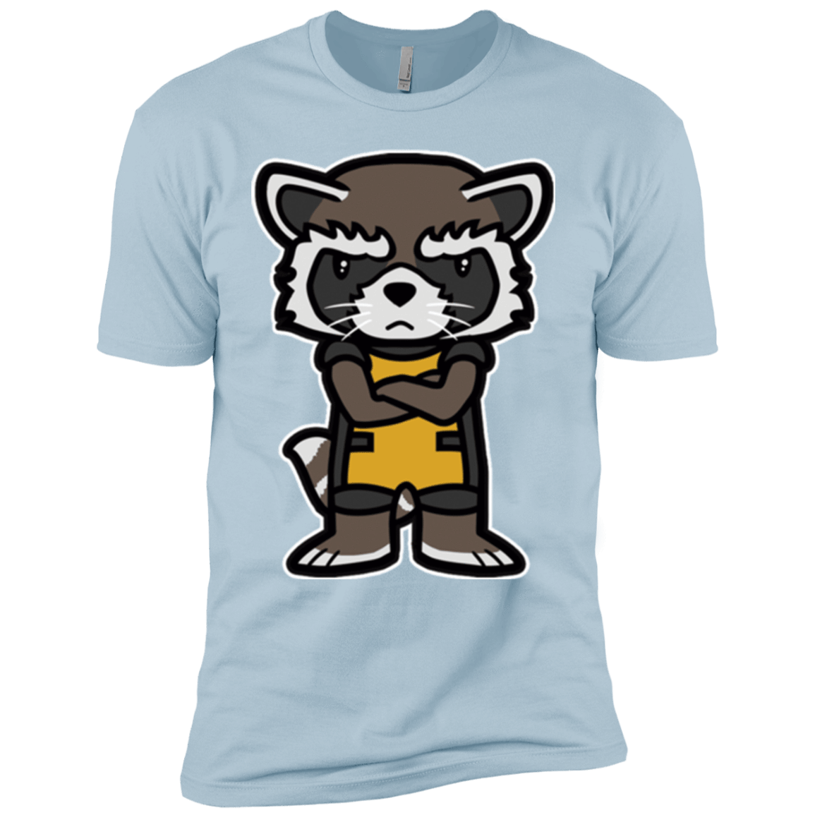 T-Shirts Light Blue / YXS Angry Racoon Boys Premium T-Shirt