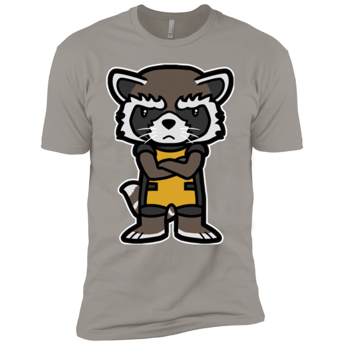 T-Shirts Light Grey / YXS Angry Racoon Boys Premium T-Shirt