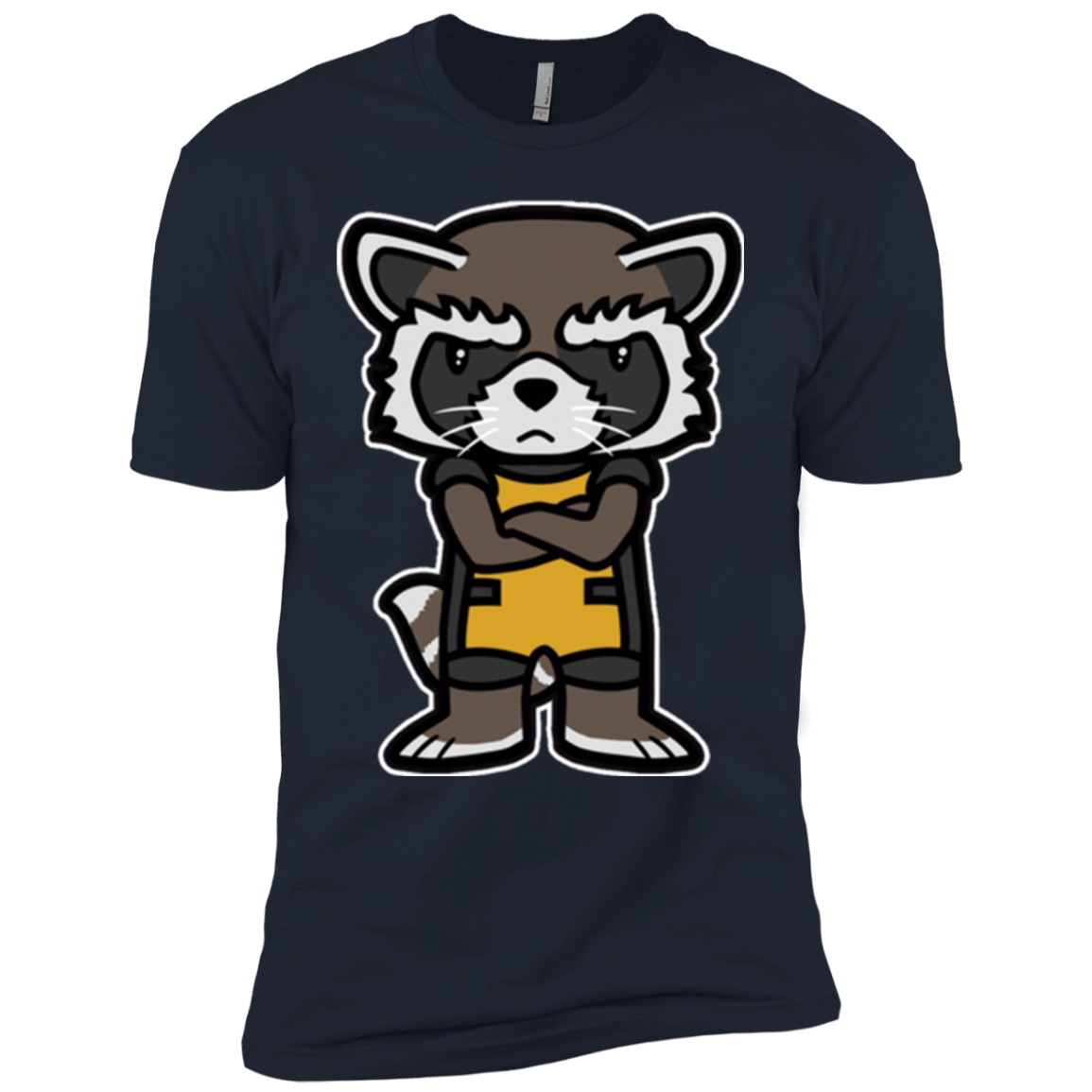 T-Shirts Midnight Navy / YXS Angry Racoon Boys Premium T-Shirt