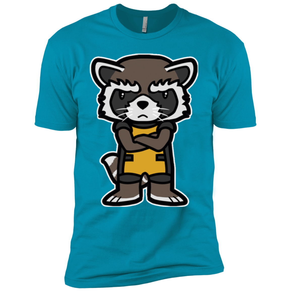 T-Shirts Turquoise / YXS Angry Racoon Boys Premium T-Shirt