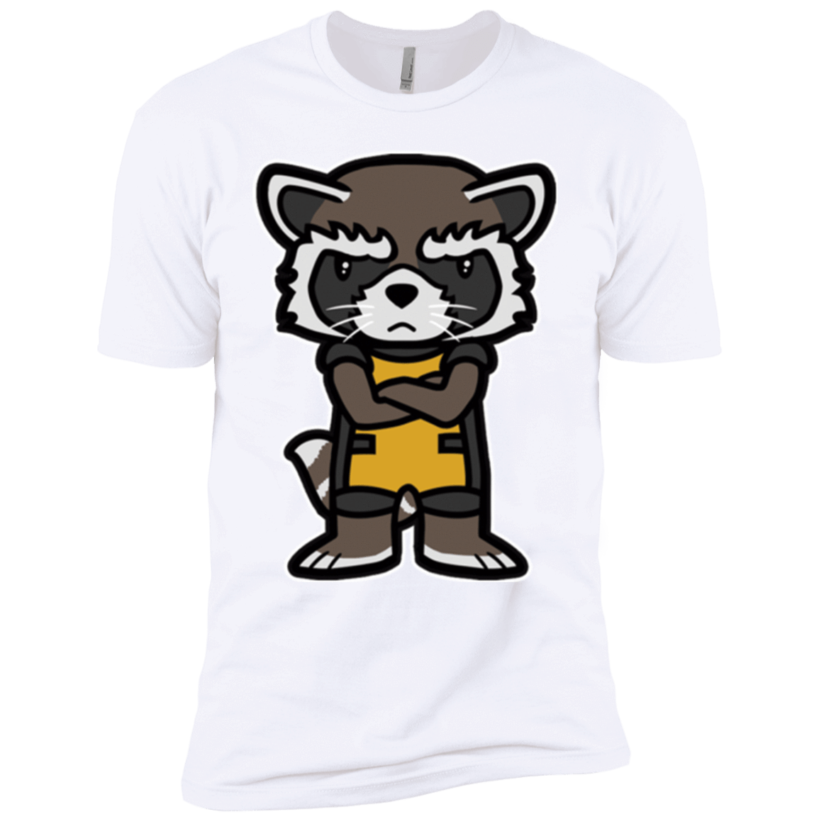 T-Shirts White / YXS Angry Racoon Boys Premium T-Shirt