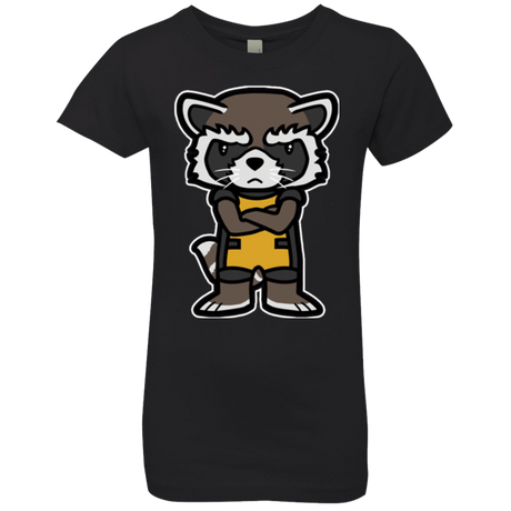 T-Shirts Black / YXS Angry Racoon Girls Premium T-Shirt