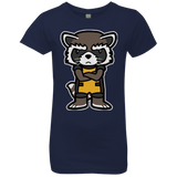 T-Shirts Midnight Navy / YXS Angry Racoon Girls Premium T-Shirt