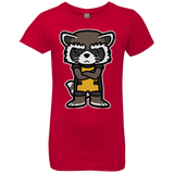 T-Shirts Red / YXS Angry Racoon Girls Premium T-Shirt