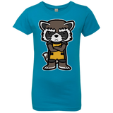 T-Shirts Turquoise / YXS Angry Racoon Girls Premium T-Shirt