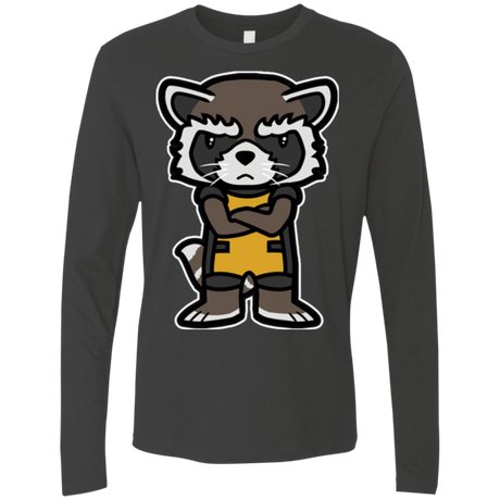 T-Shirts Heavy Metal / Small Angry Racoon Men's Premium Long Sleeve