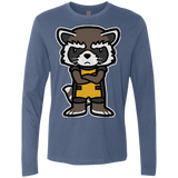 T-Shirts Indigo / Small Angry Racoon Men's Premium Long Sleeve