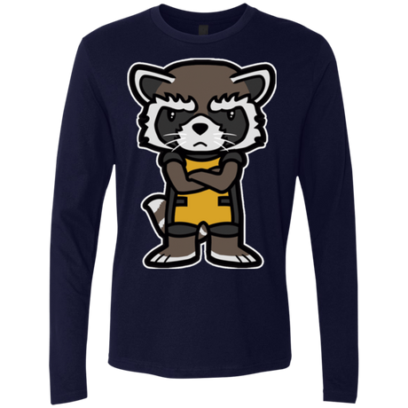 T-Shirts Midnight Navy / Small Angry Racoon Men's Premium Long Sleeve