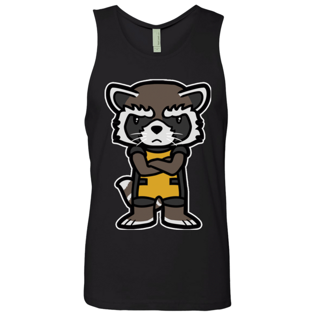 T-Shirts Black / Small Angry Racoon Men's Premium Tank Top