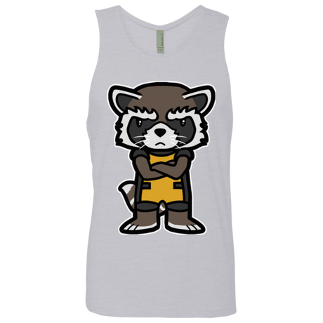 T-Shirts Heather Grey / Small Angry Racoon Men's Premium Tank Top