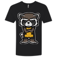 T-Shirts Black / X-Small Angry Racoon Men's Premium V-Neck