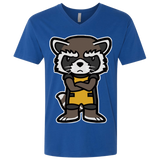 T-Shirts Royal / X-Small Angry Racoon Men's Premium V-Neck