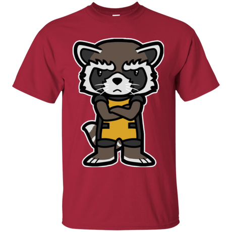 T-Shirts Cardinal / Small Angry Racoon T-Shirt