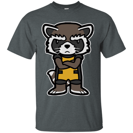 T-Shirts Dark Heather / Small Angry Racoon T-Shirt