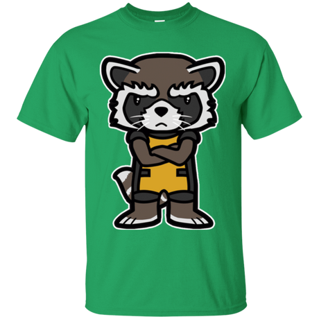 T-Shirts Irish Green / Small Angry Racoon T-Shirt