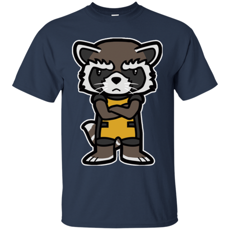 T-Shirts Navy / Small Angry Racoon T-Shirt