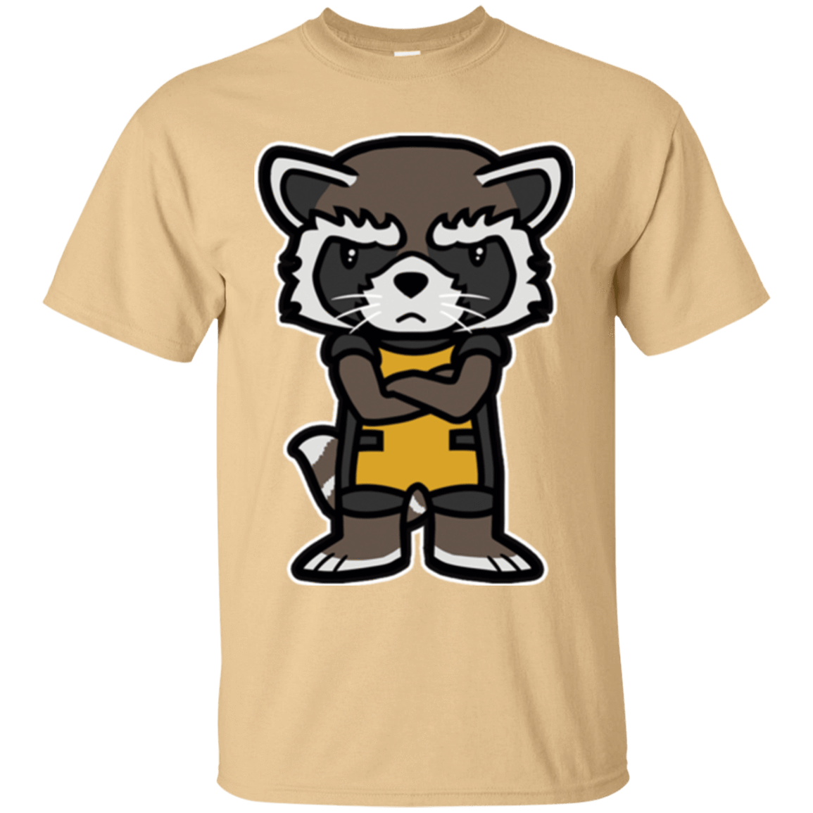 T-Shirts Vegas Gold / Small Angry Racoon T-Shirt