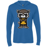 T-Shirts Vintage Royal / X-Small Angry Racoon Triblend Long Sleeve Hoodie Tee