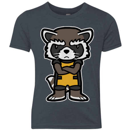 T-Shirts Vintage Navy / YXS Angry Racoon Youth Triblend T-Shirt