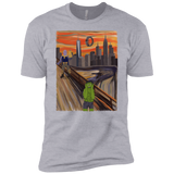 T-Shirts Heather Grey / YXS Angry Scream Boys Premium T-Shirt