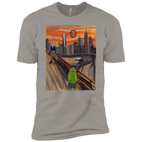 T-Shirts Light Grey / YXS Angry Scream Boys Premium T-Shirt