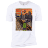 T-Shirts White / YXS Angry Scream Boys Premium T-Shirt