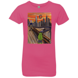 T-Shirts Hot Pink / YXS Angry Scream Girls Premium T-Shirt