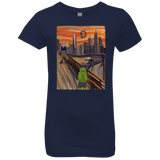 T-Shirts Midnight Navy / YXS Angry Scream Girls Premium T-Shirt