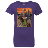 T-Shirts Purple Rush / YXS Angry Scream Girls Premium T-Shirt