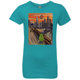 T-Shirts Tahiti Blue / YXS Angry Scream Girls Premium T-Shirt