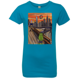 T-Shirts Turquoise / YXS Angry Scream Girls Premium T-Shirt