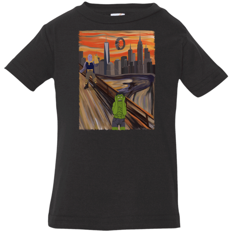 T-Shirts Black / 6 Months Angry Scream Infant Premium T-Shirt