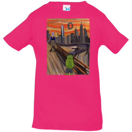 T-Shirts Hot Pink / 6 Months Angry Scream Infant Premium T-Shirt