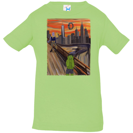 T-Shirts Key Lime / 6 Months Angry Scream Infant Premium T-Shirt