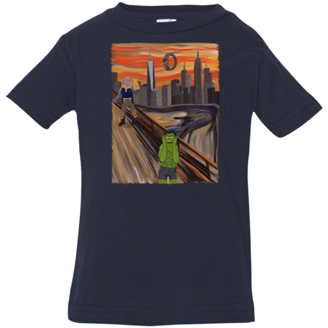 T-Shirts Navy / 6 Months Angry Scream Infant Premium T-Shirt