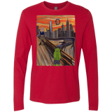 Angry Scream Men's Premium Long Sleeve