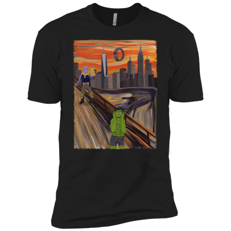 T-Shirts Black / X-Small Angry Scream Men's Premium T-Shirt