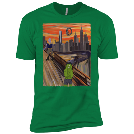 T-Shirts Kelly Green / X-Small Angry Scream Men's Premium T-Shirt