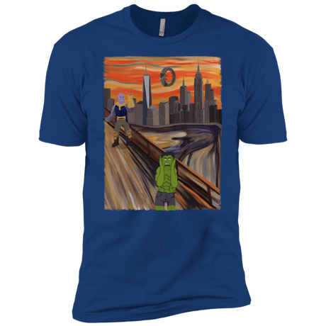 T-Shirts Royal / X-Small Angry Scream Men's Premium T-Shirt