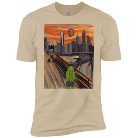 T-Shirts Sand / X-Small Angry Scream Men's Premium T-Shirt