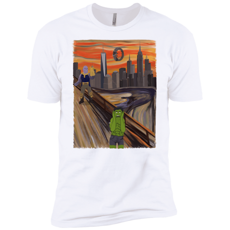 T-Shirts White / X-Small Angry Scream Men's Premium T-Shirt